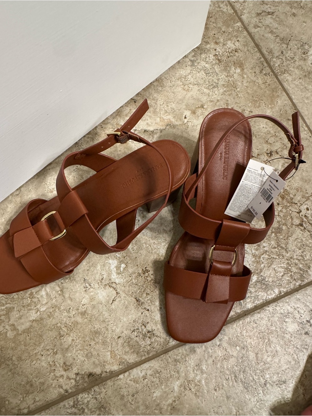 NWT Banana Republic brown sandals - Picture 4 of 4